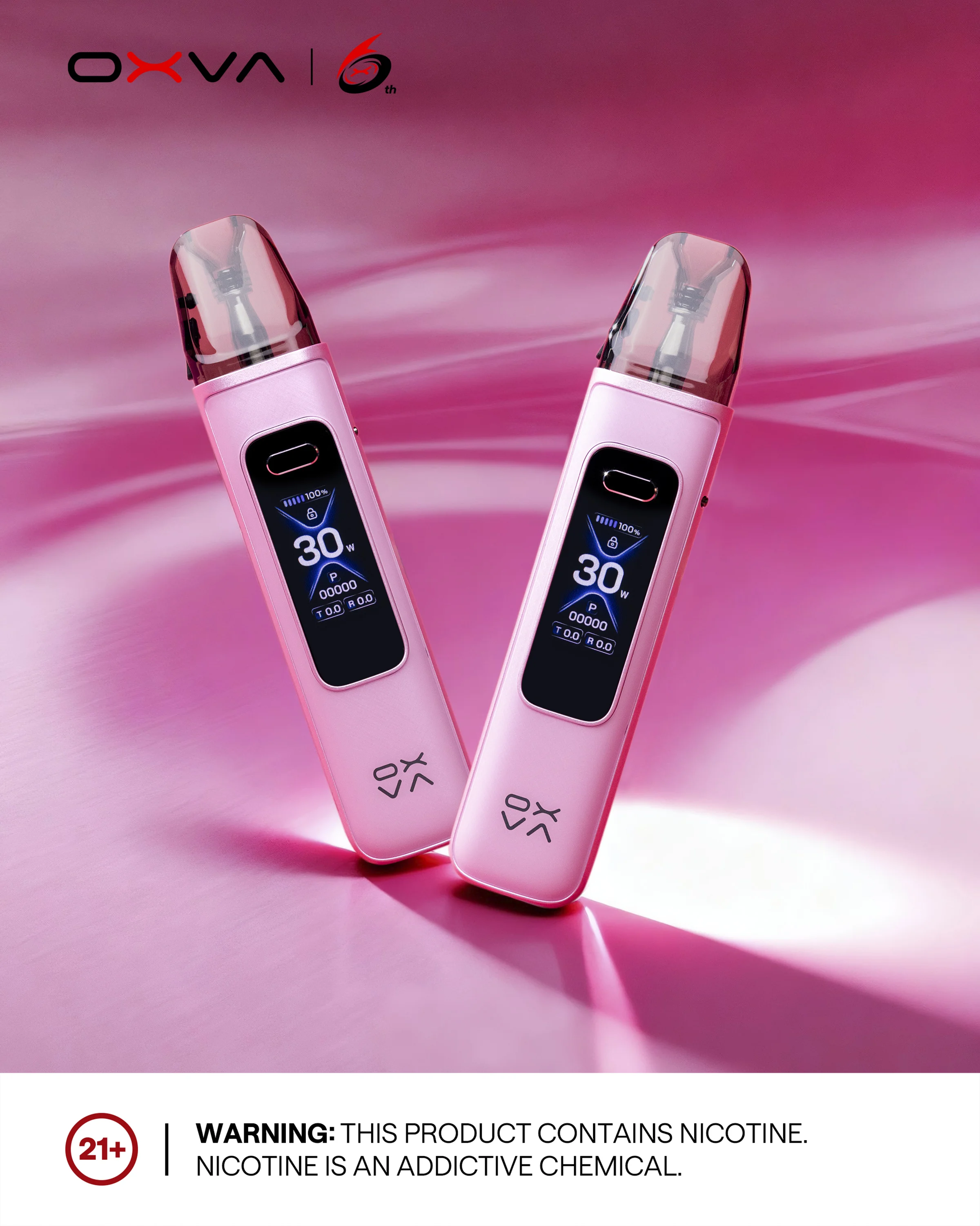 OXVA XLIM Pro 3 ergonomic design